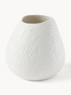 Jarrón artesanal de cerámica Wendy, 20 cm
