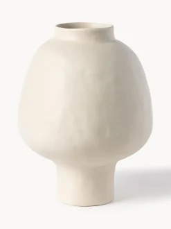 Jarrón artesanal de diseño de gres Saki, 32 cm