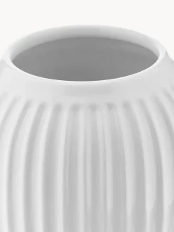 Jarrón artesanal de porcelana Hammershøi, 20 cm