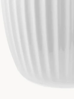 Jarrón artesanal de porcelana Hammershøi, 20 cm