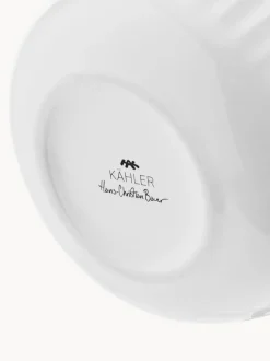 Jarrón artesanal de porcelana Hammershøi, 20 cm