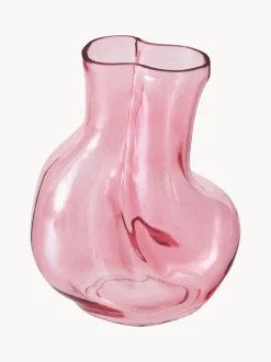 Jarrón artesanal de vidrio Gleam, 22 cm