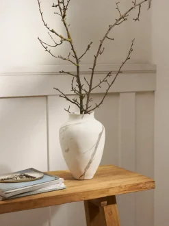 Jarrón artesanal Latona, Al 30 cm