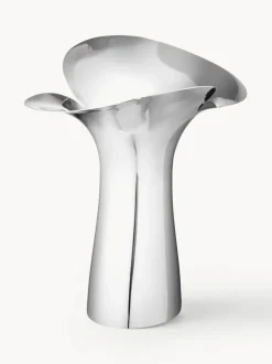 Jarrón de acero inoxidable Bloom Botanica, 33 cm