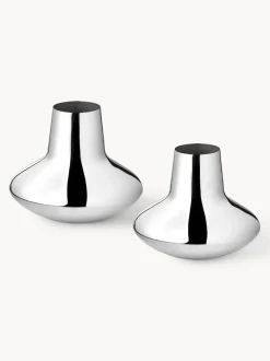 Jarrón de acero inoxidable Henning Koppel, 19 cm