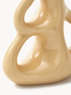 Jarrón de cerámica artesanal Three Ears, 21 cm
