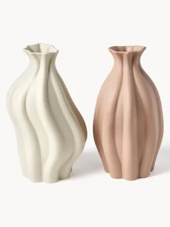 Jarrón de cerámica Blom, 33 cm