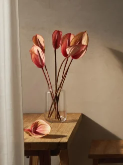 Jarrón de cristal Lasse, 22 cm