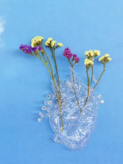 Jarrón de cristal Love in Bloom, 24 cm