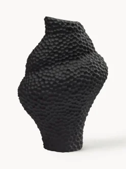 Jarrón de diseño con forma orgánica Isla, Al 32 cm