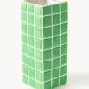 Jarrón de diseño Tile, 28 cm