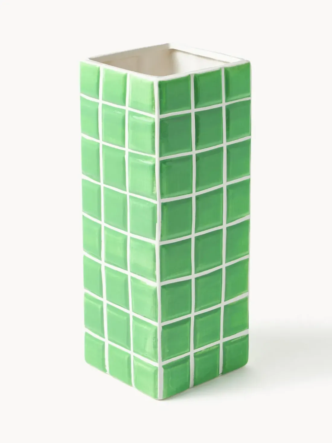 Jarrón de diseño Tile, 28 cm