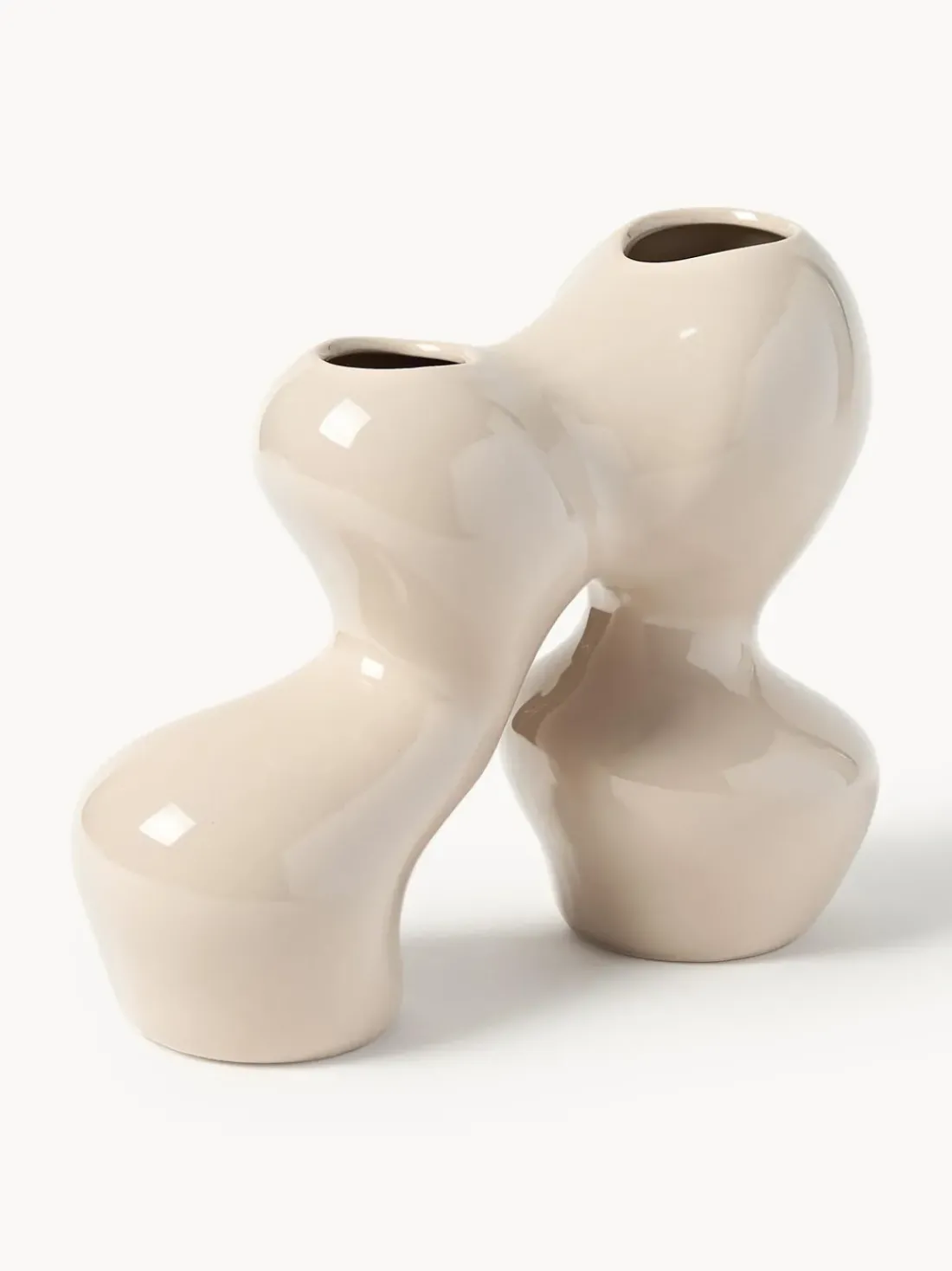 Jarrón de gres Madhuri, 25 cm