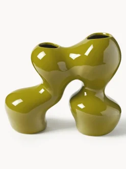 Jarrón de gres Madhuri, 25 cm