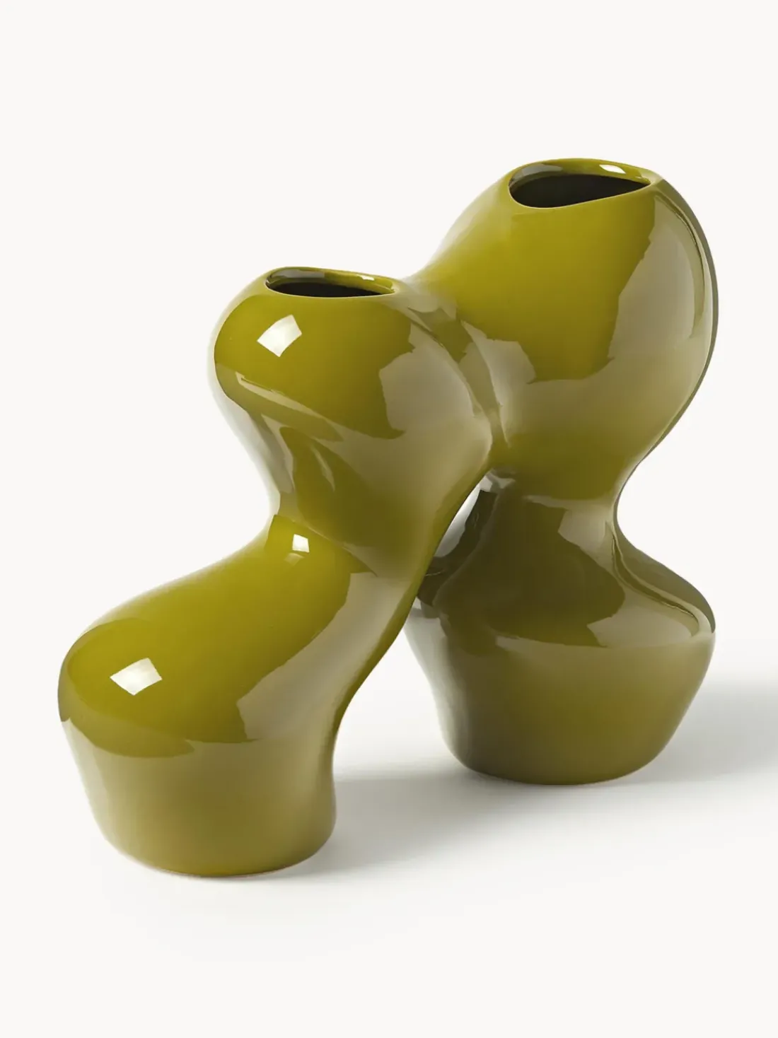 Jarrón de gres Madhuri, 25 cm