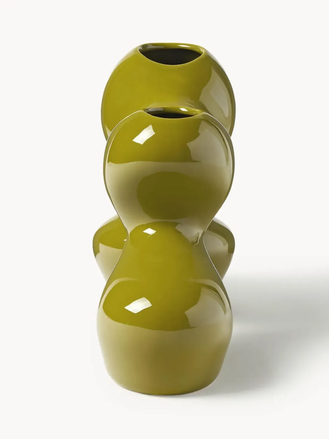 Jarrón de gres Madhuri, 25 cm