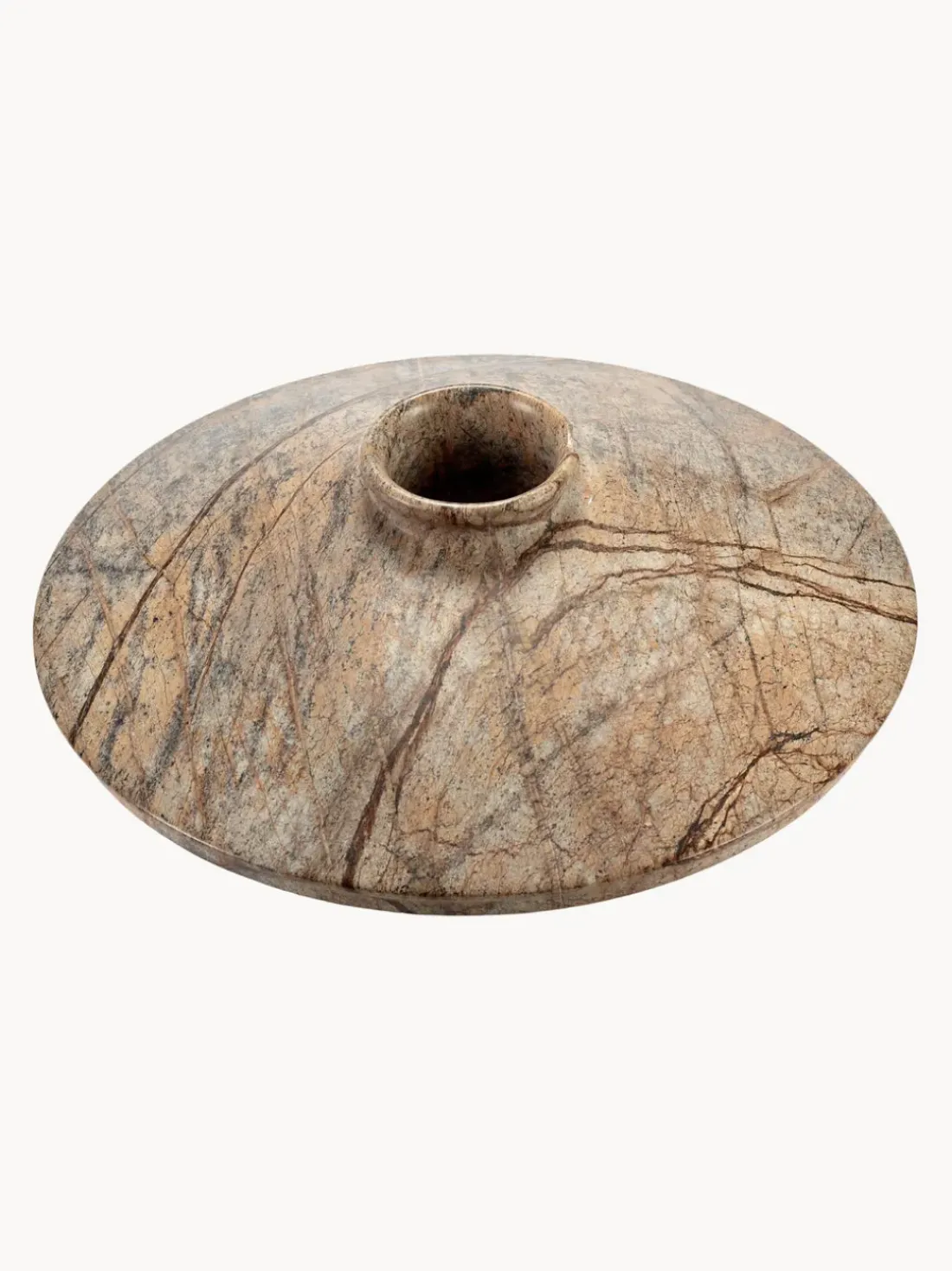 Jarrón de mármol Dune, 15 cm