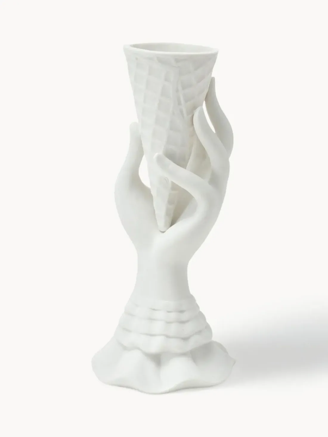 Jarrón de porcelana I-Scream, 20 cm