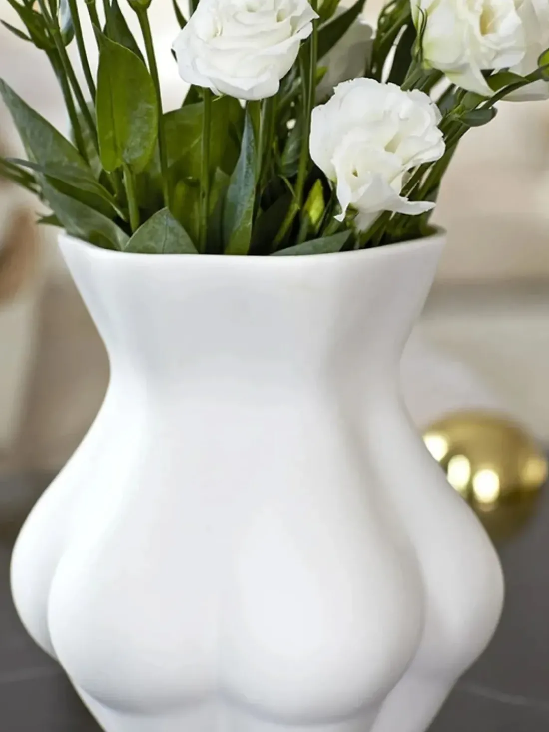 Jarrón de porcelana Kiki's Derrier, 23 cm