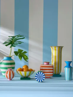Jarrón de porcelana Portofino