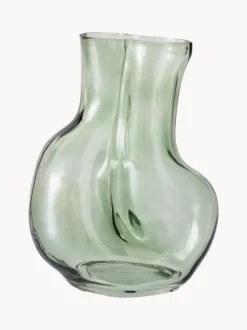 Jarrón de vidrio artesanal Gleam, 22 cm