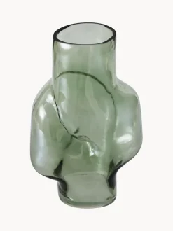 Jarrón de vidrio artesanal Gleam, 32 cm