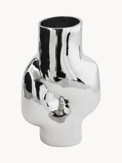Jarrón de vidrio artesanal Gleam, 32 cm