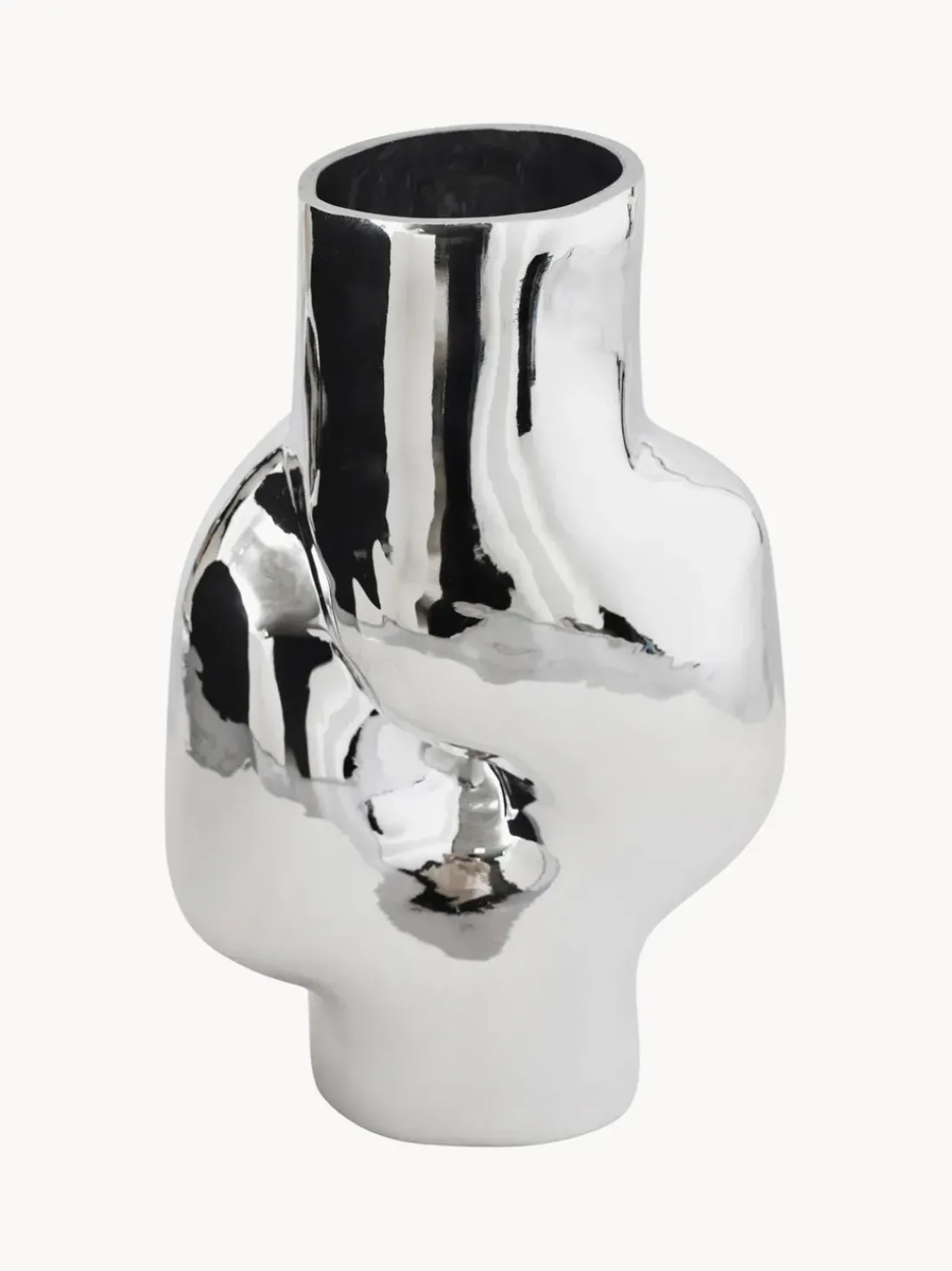 Jarrón de vidrio artesanal Gleam, 32 cm