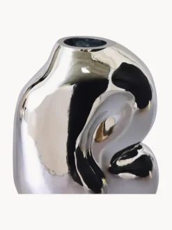 Jarrón de vidrio artesanal Gleam, 18 cm