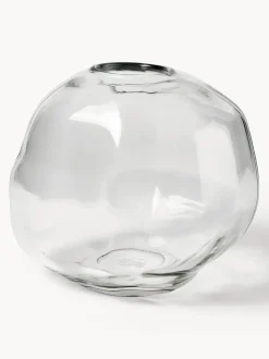Jarrón de vidrio Pebble, Ø 28 cm