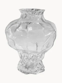 Jarrón de vidrio soplado Ammonit, 30 cm