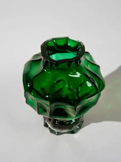 Jarrón de vidrio soplado Ammonit, 30 cm
