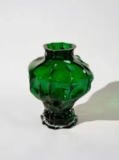 Jarrón de vidrio soplado Ammonit, 30 cm