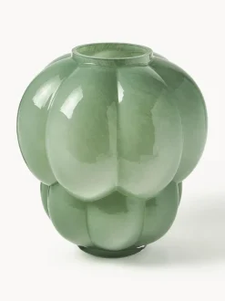 Jarrón de vidrio soplado Uva, 35 cm