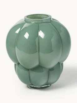Jarrón de vidrio soplado Uva, 28 cm