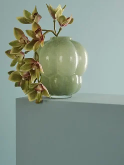 Jarrón de vidrio soplado Uva, 22 cm