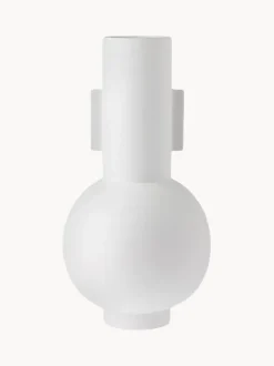 Jarrón grande de cerámica de diseño Mask, Al 43 cm