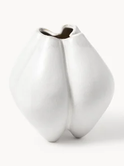 Jarrón pequeño de gres Frida, 19 cm