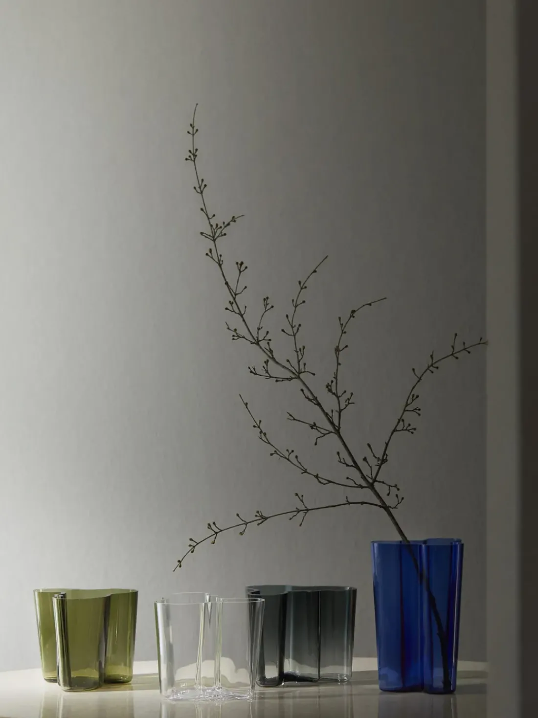 Jarrón soplado artesanalmente Alvar Aalto, 16 cm