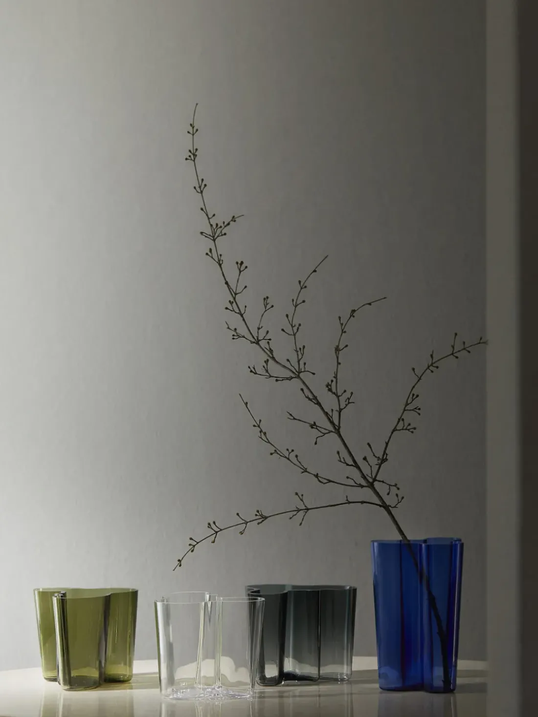Jarrón soplado artesanalmente Alvar Aalto, 16 cm