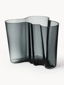 Jarrón soplado artesanalmente Alvar Aalto, 16 cm