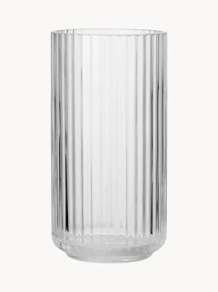 Jarrón soplado artesanalmente Lyngby, 21 cm