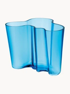 Jarrón soplado artesanalmente Alvar Aalto, 16 cm
