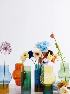Jarrón soplado Bouquet Tube, 27 cm