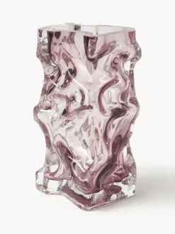Jarrón soplado Ice, 25 cm