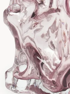 Jarrón soplado Ice, 25 cm