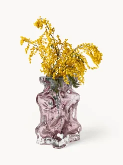 Jarrón soplado Ice, 25 cm