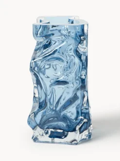 Jarrón soplado Ice, 25 cm