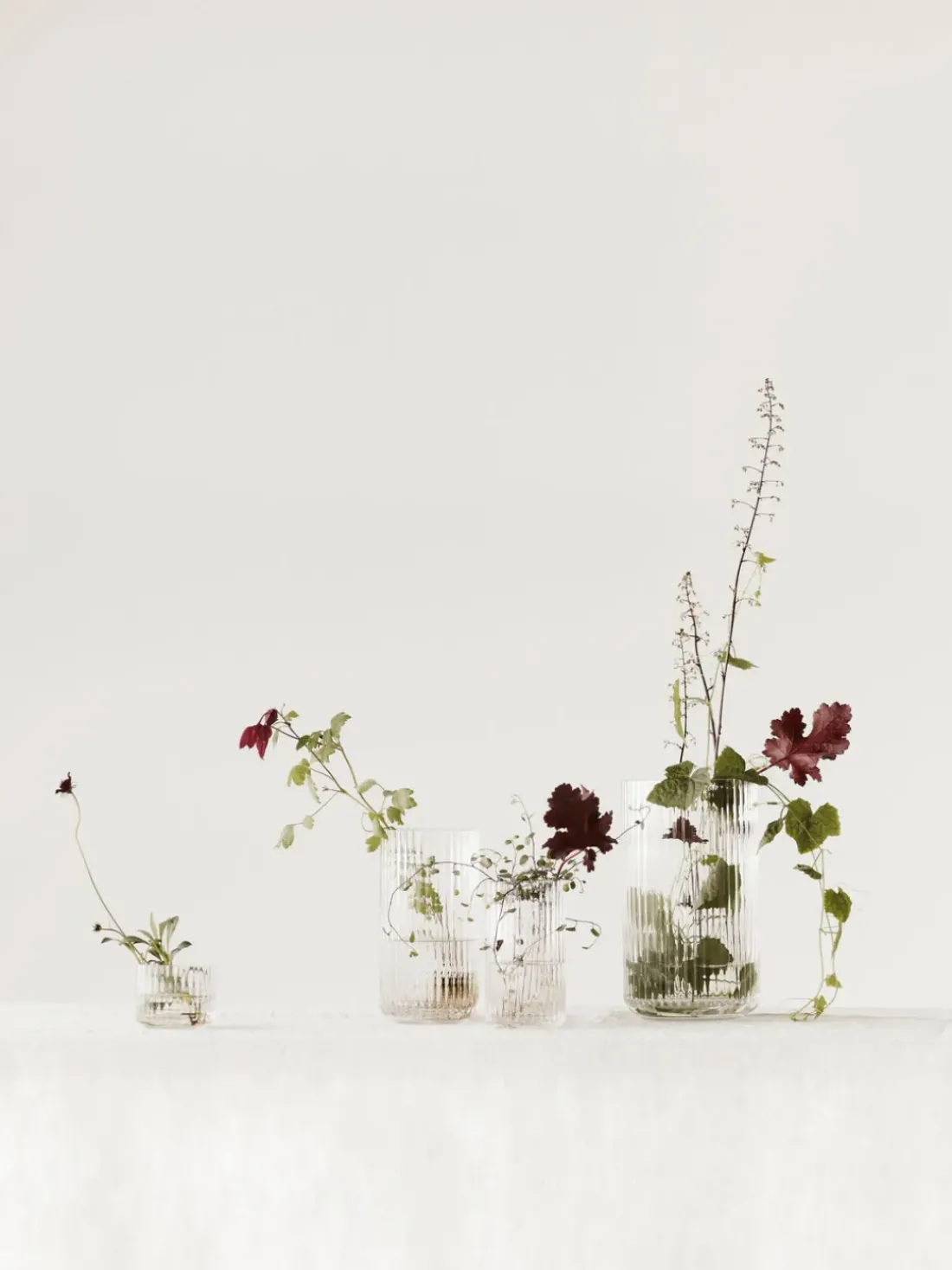 Jarrón soplado Lyngby, 25 cm