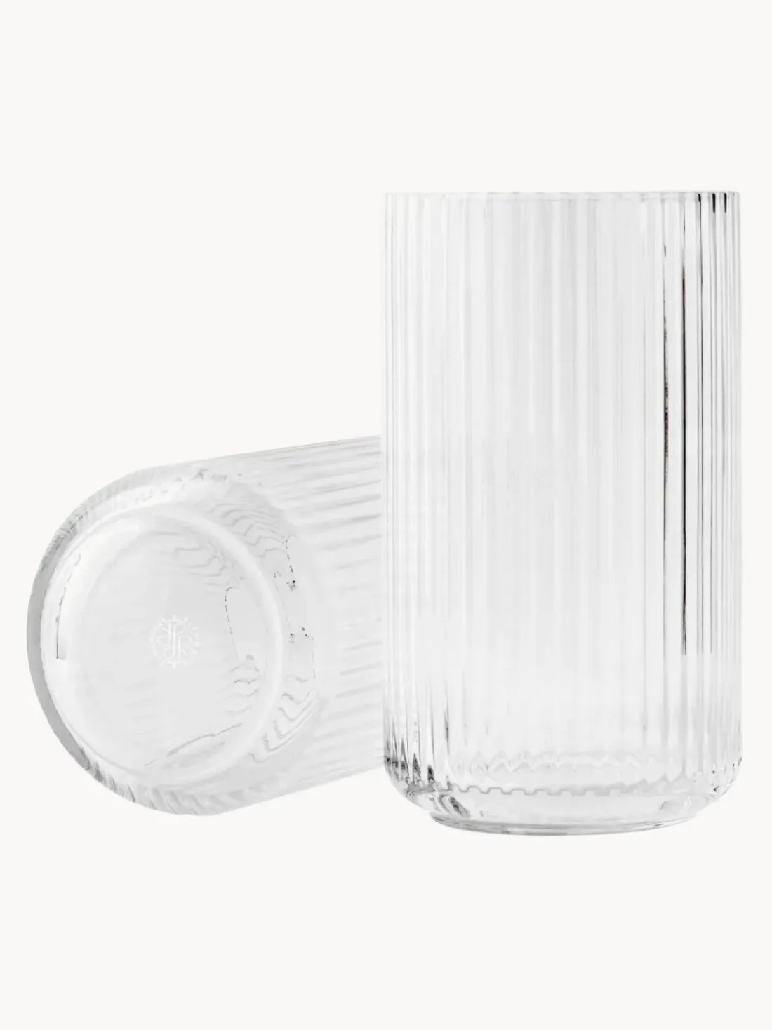 Jarrón soplado Lyngby, 25 cm